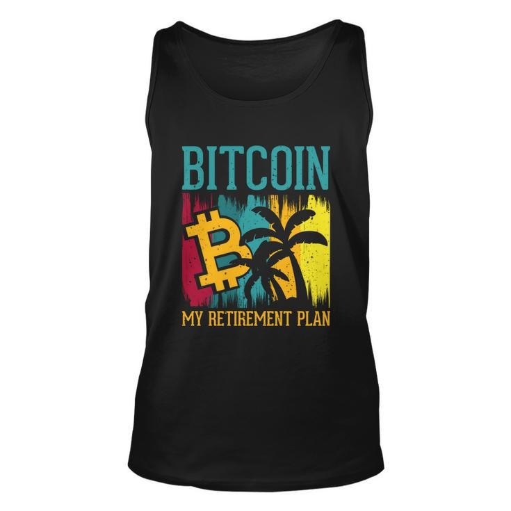 Bitcoin My Retirement Plan S V G Unisex Tank Top