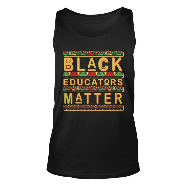 Black Educators Matters Tshirt Unisex Tank Top