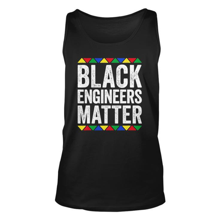 Black Engineers Matter Black Pride Unisex Tank Top