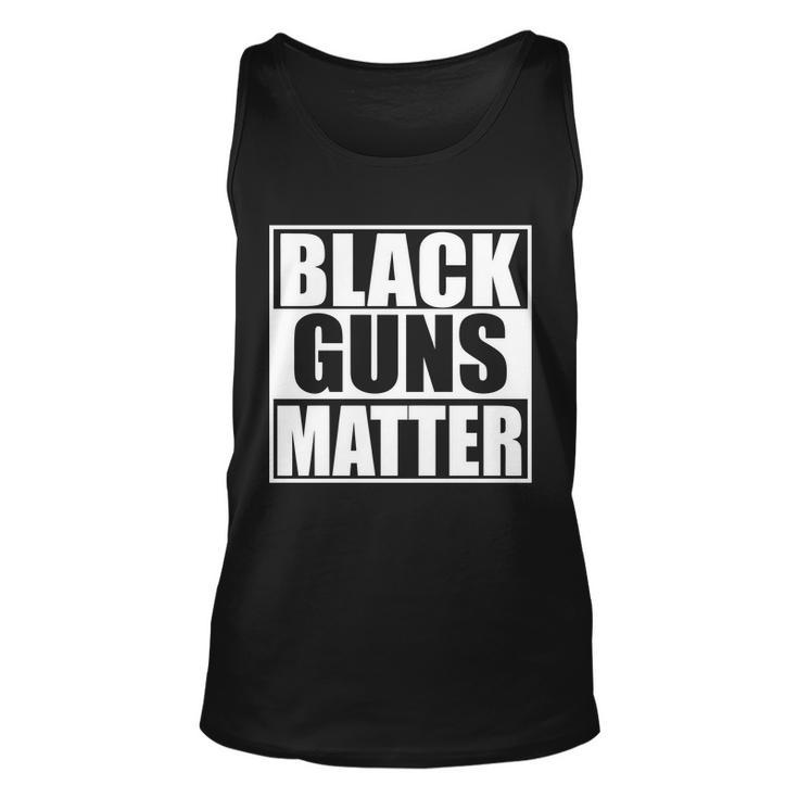 Black Guns Matter 2Nd Amendment Unisex Tank Top