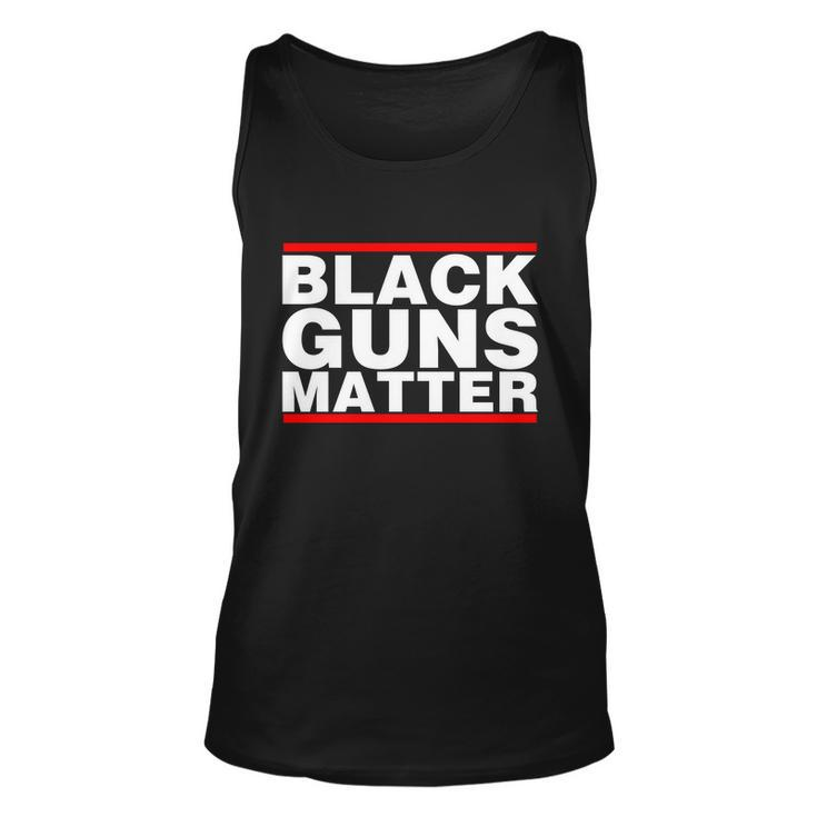 Black Guns Matter Shirt Gift For Gun Owner Tshirt Unisex Tank Top