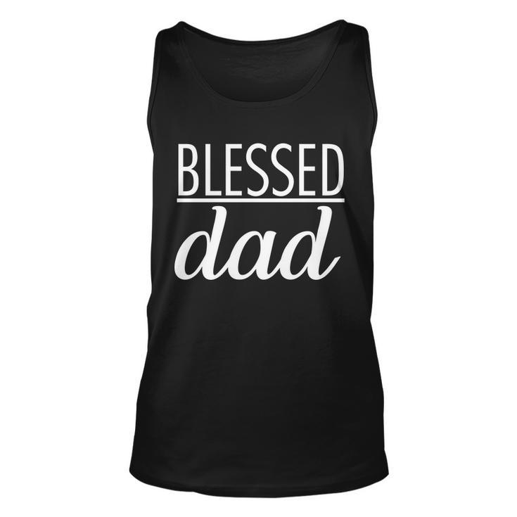 Blessed Dad Tshirt Unisex Tank Top