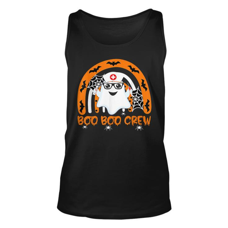 Boo Boo Crew Ghost Doctor Emt Halloween Nurse  Unisex Tank Top