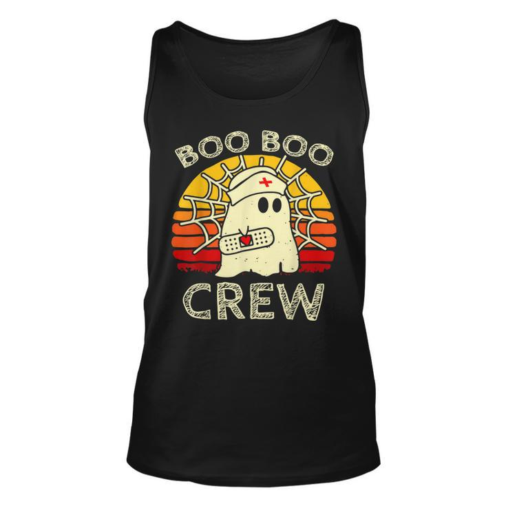 Boo Boo Crew Nurse  Funny Ghost Halloween Nurse  V3 Unisex Tank Top