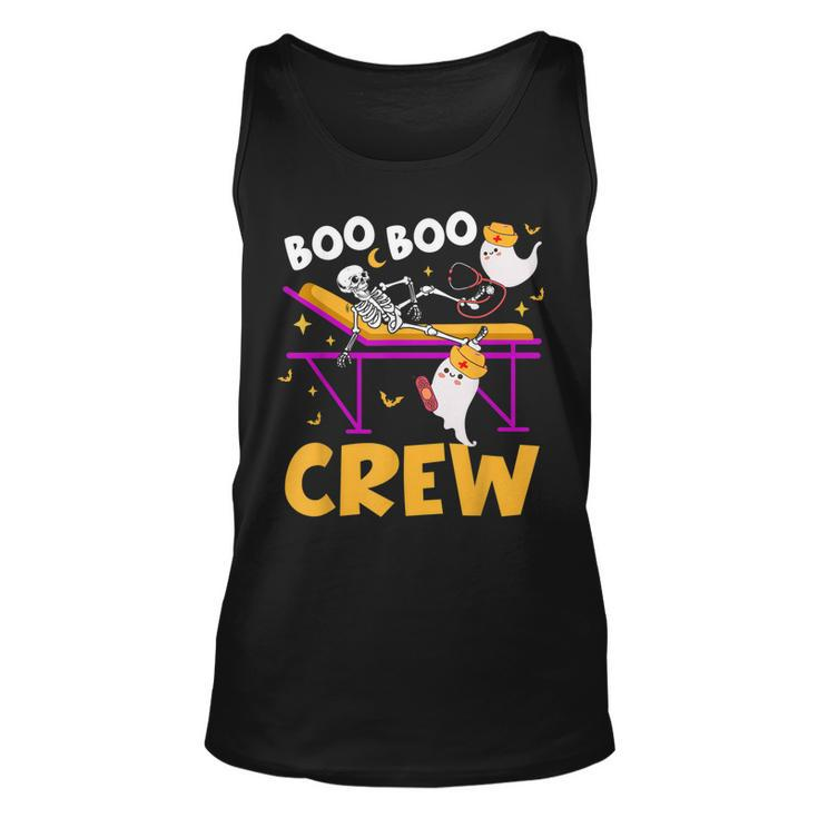 Boo Boo Crew Nurse  Funny Ghost Women Halloween Nurse  Unisex Tank Top
