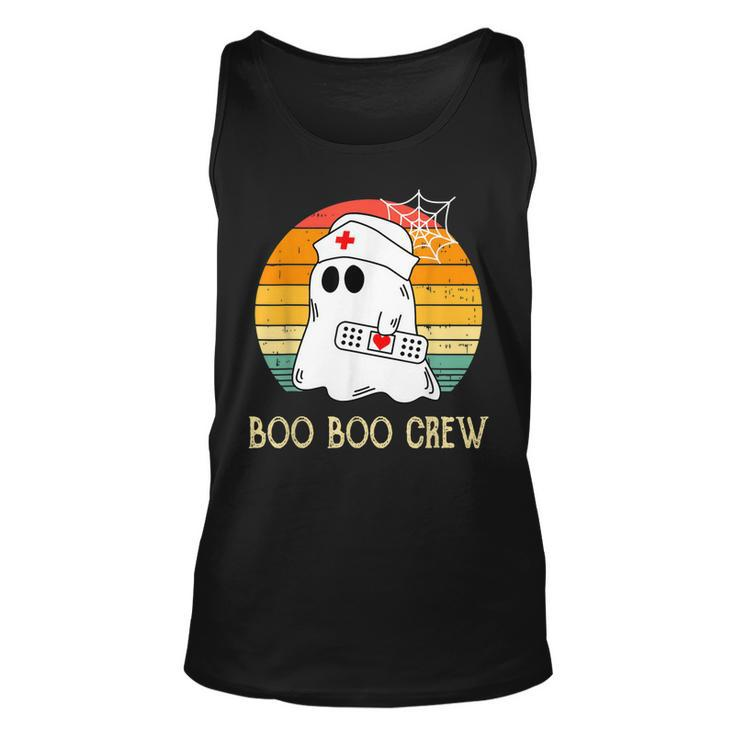Boo Boo Crew Nurse Ghost Funny Halloween Costume  Unisex Tank Top