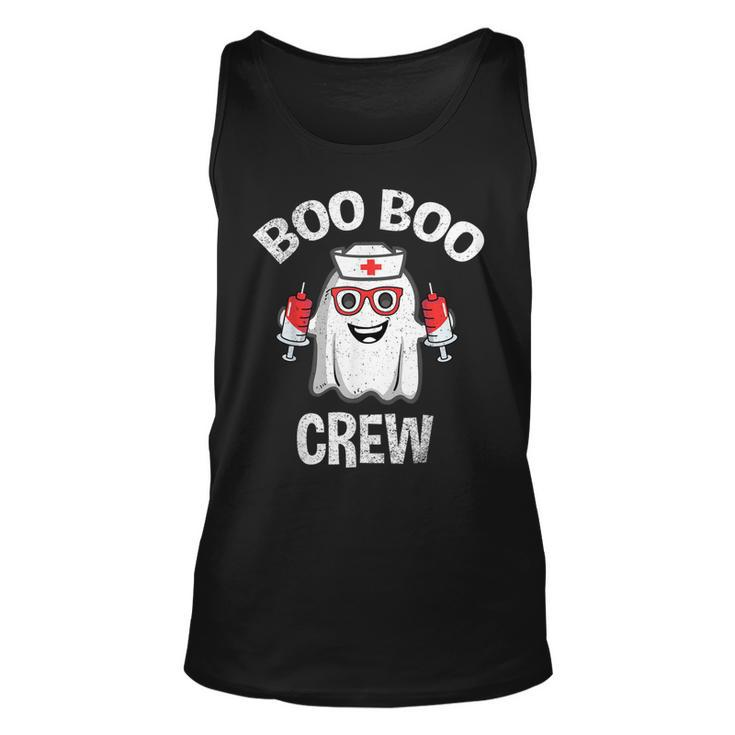Boo Boo Crew Nurse  Halloween Costume For Womens  Unisex Tank Top