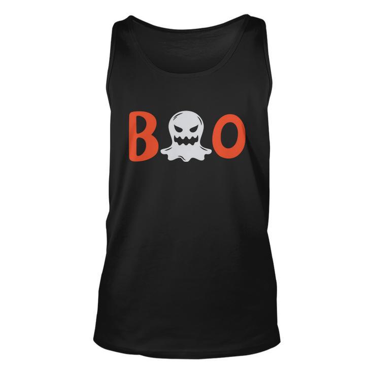 Boo Ghost Funny Halloween Quote Unisex Tank Top