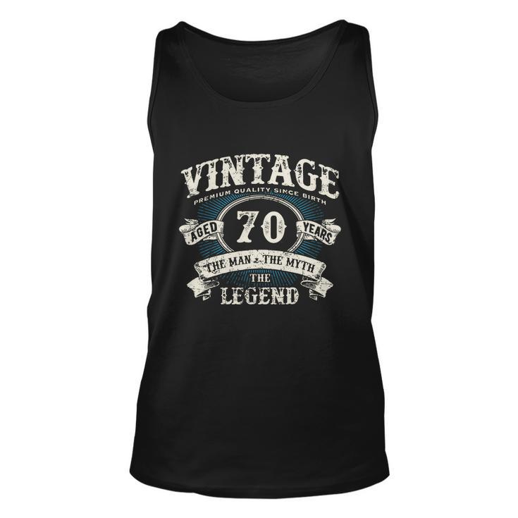 Born In 1952 Vintage Classic Dude 70Th Years Old Birthday Graphic Design Printed Casual Daily Basic Unisex Tank Top