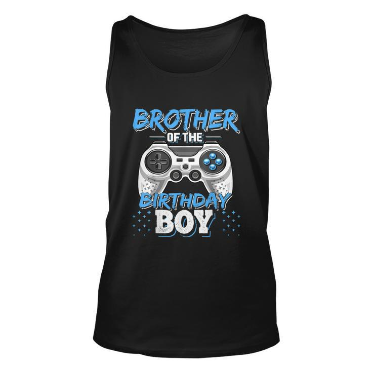 Brother Of The Birthday Boy Matching Video Gamer Party Unisex Tank Top