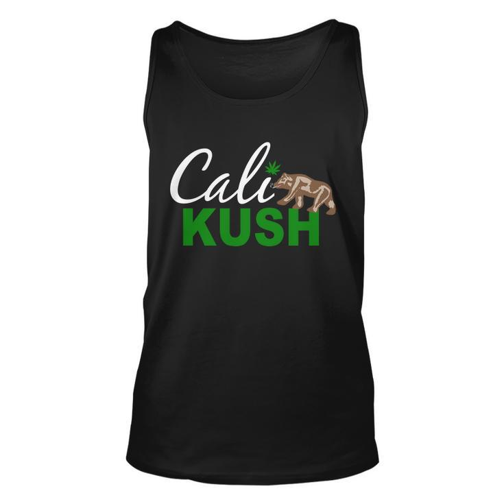 Cali Kush Weed California Republic Tshirt Unisex Tank Top