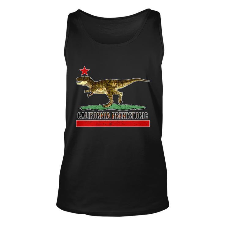 California Republic Prehistoric Trex Unisex Tank Top