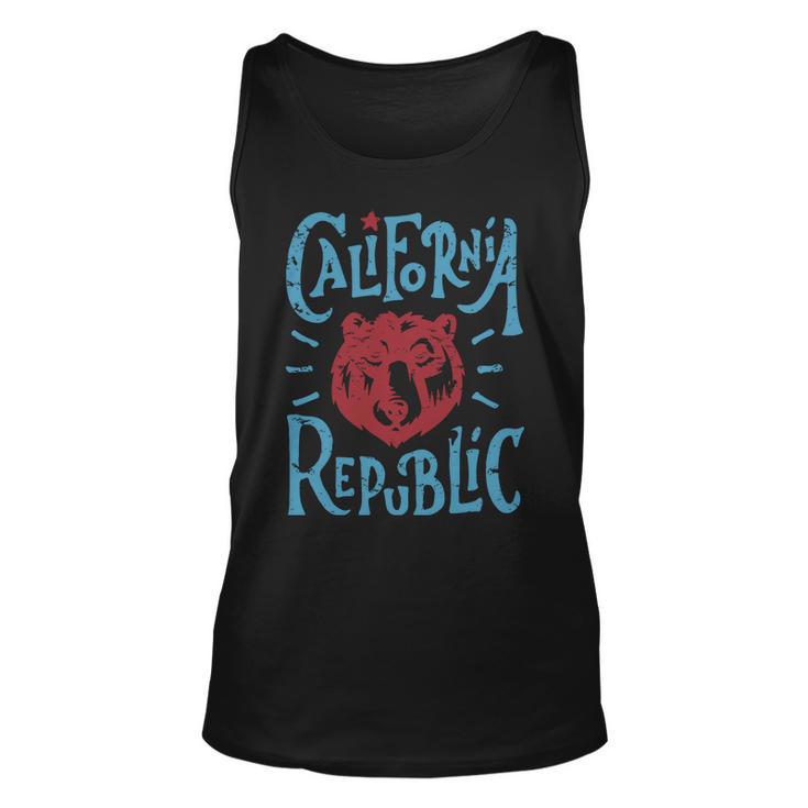 California Republic Vintage Tshirt Unisex Tank Top