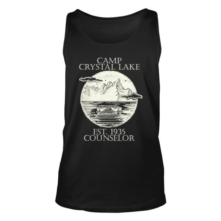 Camp Crystal Lake Counselor Tshirt Unisex Tank Top