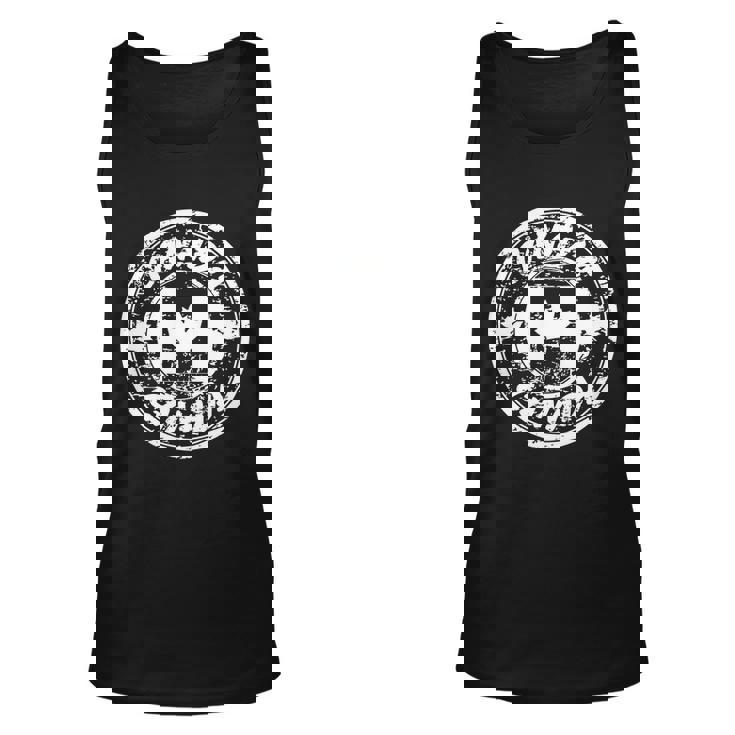 Canada Retro Circle Unisex Tank Top