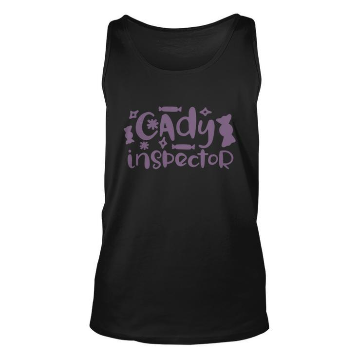 Candy Inspector Halloween Quote V2 Unisex Tank Top