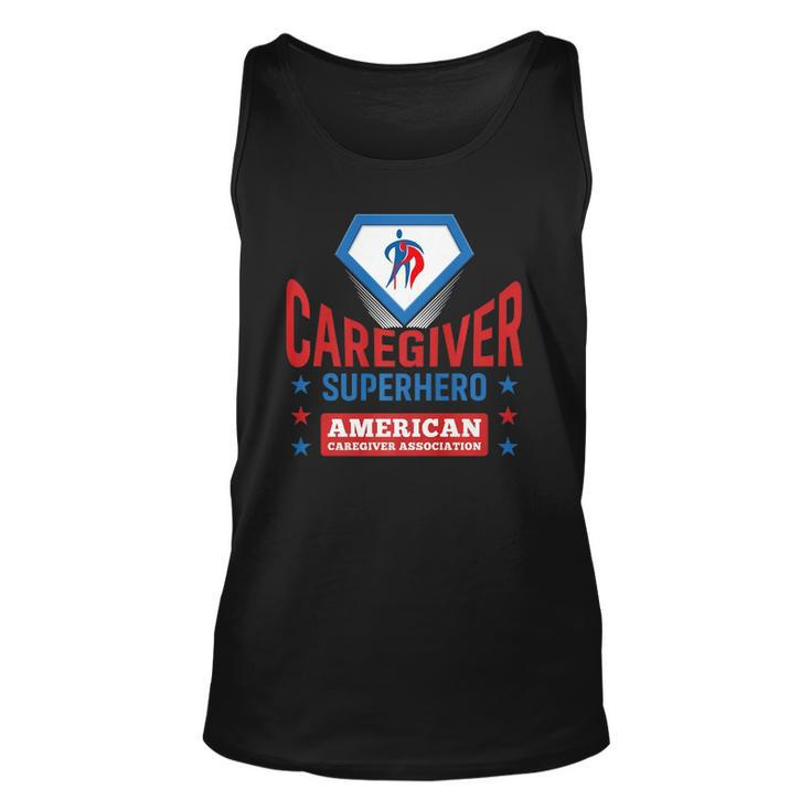 Caregiver Superhero Official Aca Apparel  Unisex Tank Top