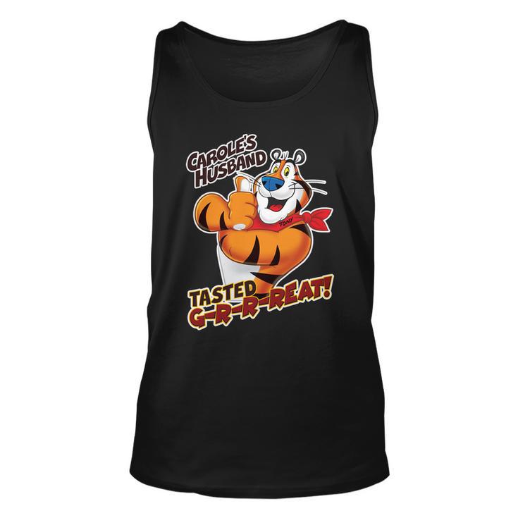 Caroles Husband Tasted Grrreat Unisex Tank Top