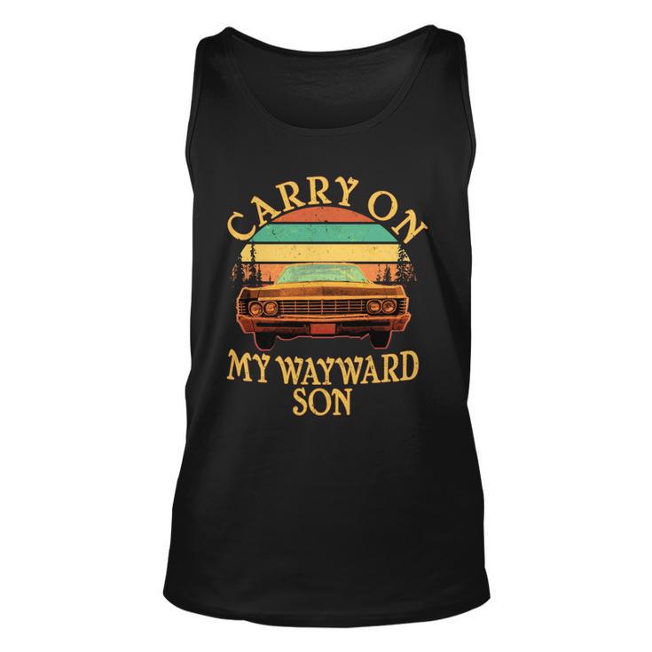 Carry On My Wayward Son Tshirt Unisex Tank Top