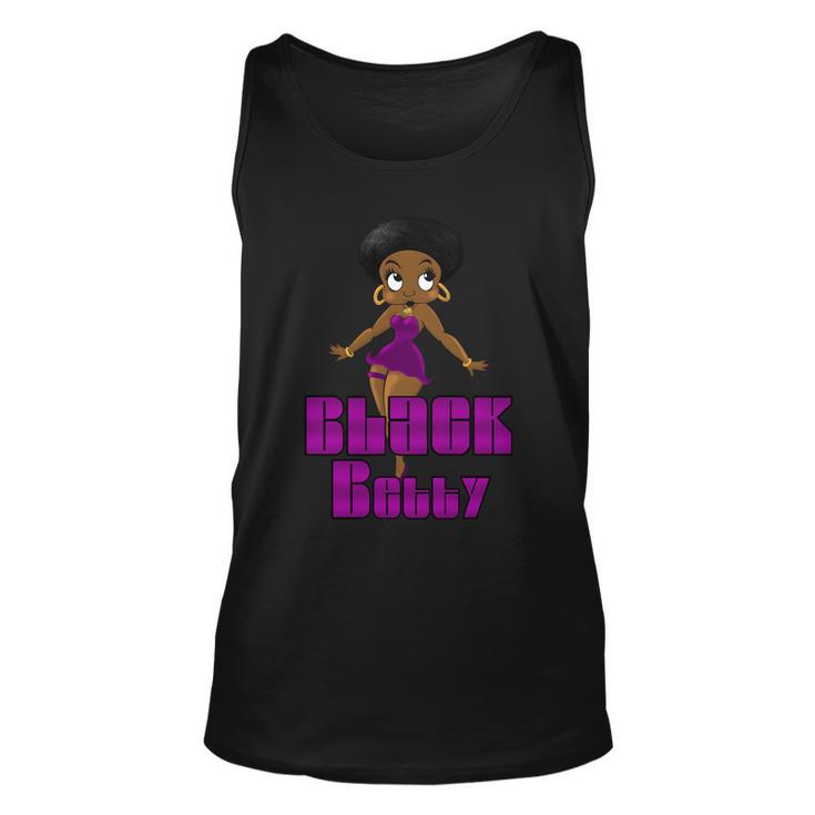 Cartoon Character Black Betty Unisex Tank Top