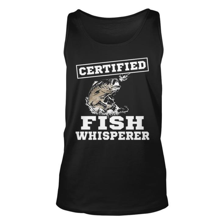 Certified Fish Whisperer V2 Unisex Tank Top