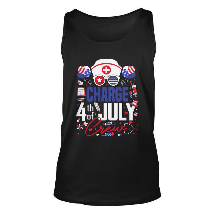 Charge Nurse 4Th Of July Crew Independence Day Patriotic Gift Unisex Tank Top