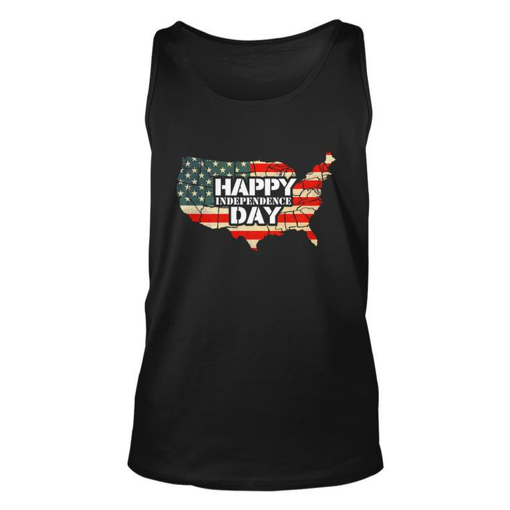 Cheerful Happy Independence Day Artwork Gift Happy 4Th Of July Gift Unisex Tank Top