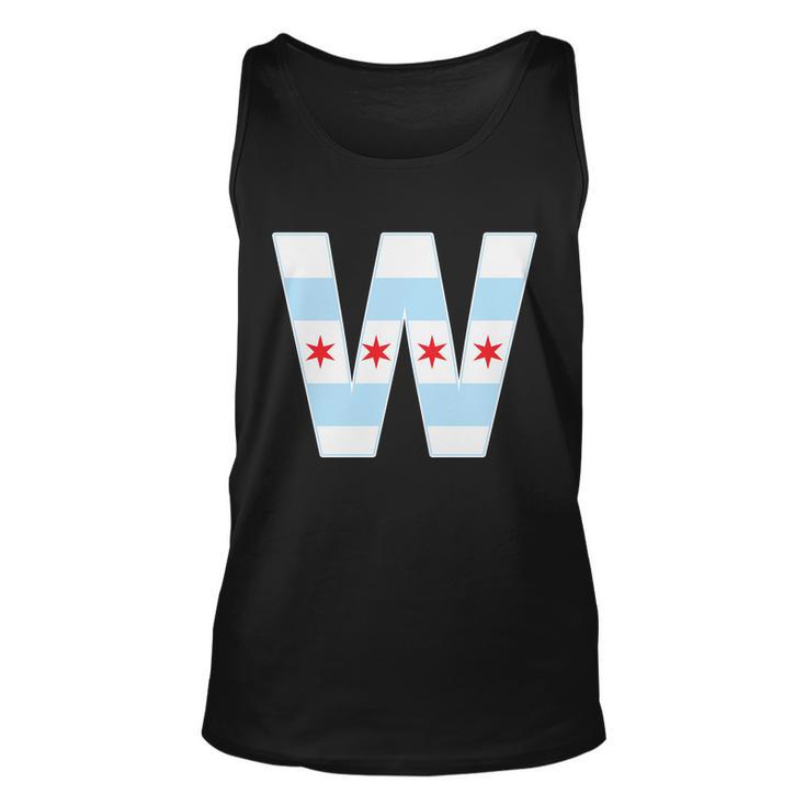 Chicago City Flag W Unisex Tank Top