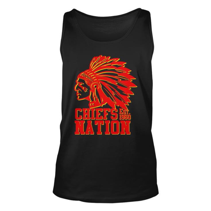 Chiefs Nations Est  Unisex Tank Top