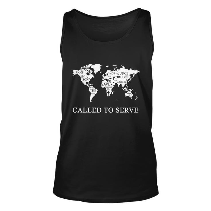 Christian Missionary Called To Serve Unisex Tank Top