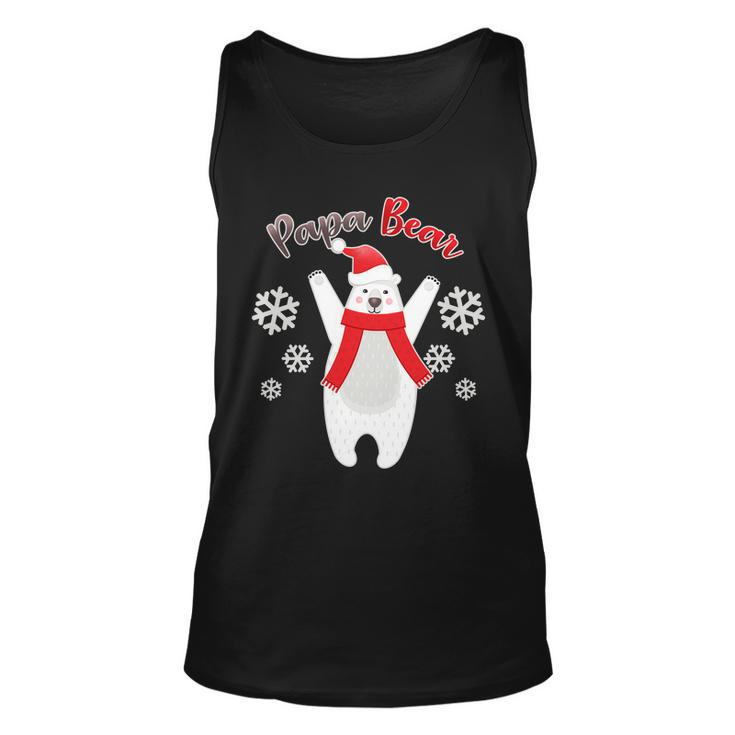 Christmas Papa Bear Tshirt Unisex Tank Top