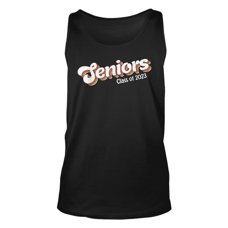 Class Of 2023 Senior 2023 Graduation Or First Day Of School  Unisex Tank Top