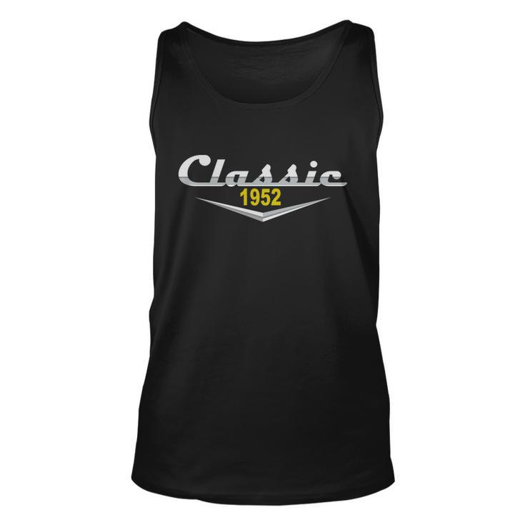 Classic 1952 Vintage 70Th Birthday Unisex Tank Top