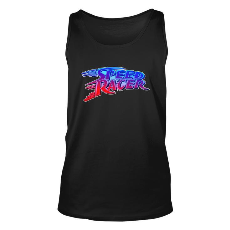 Classic Retro Speed Racer Logo Tshirt Unisex Tank Top