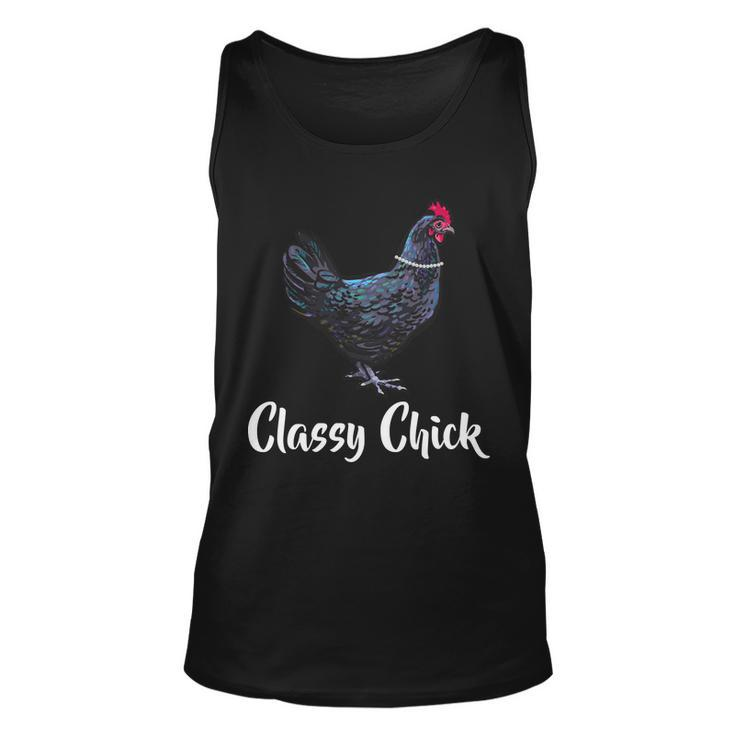 Classy Chick - Funny Cute Unisex Tank Top