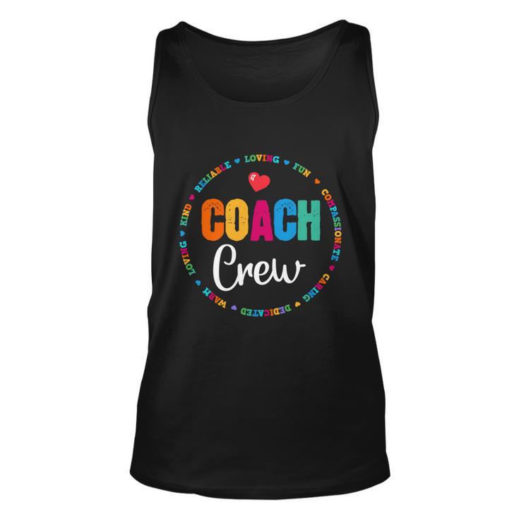 Coach Crew Instructional Coach Reading Career Literacy Pe Gift V2 Unisex Tank Top