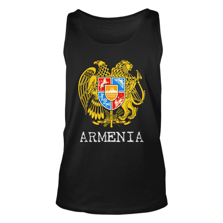 Coat Of Arms Of Armenia Unisex Tank Top
