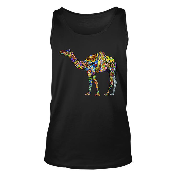 Colorful Camel Unisex Tank Top