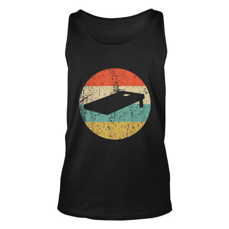 Cornhole Vintage Retro Cornhole Board Unisex Tank Top