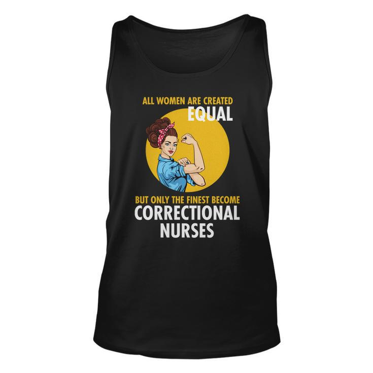 Correctional Nurse Tshirt Unisex Tank Top
