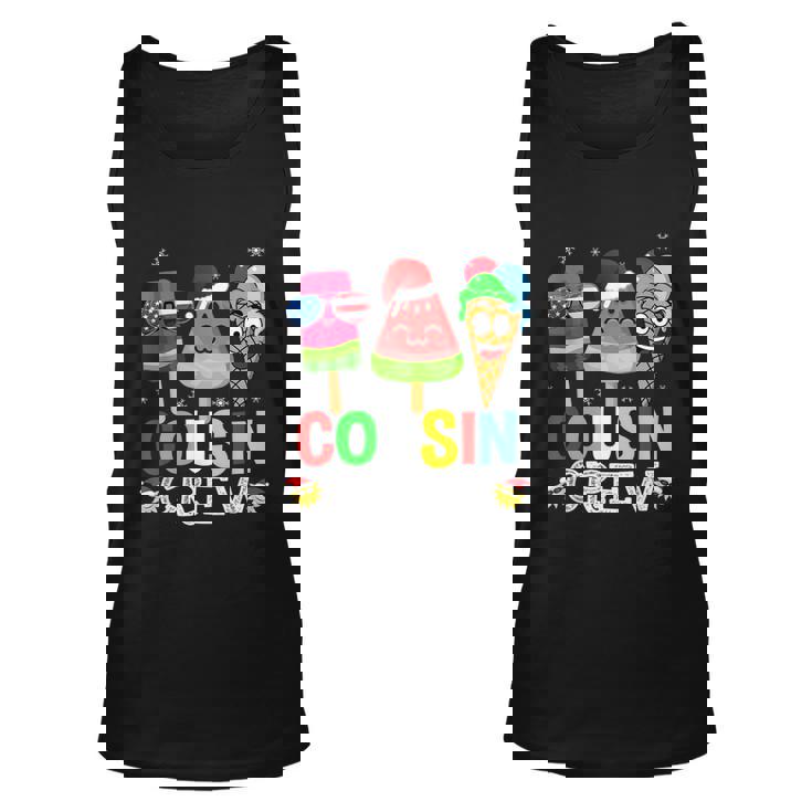 Cousin Crew Christmas In July Squad Pajamas Matching Family Unisex Tank Top