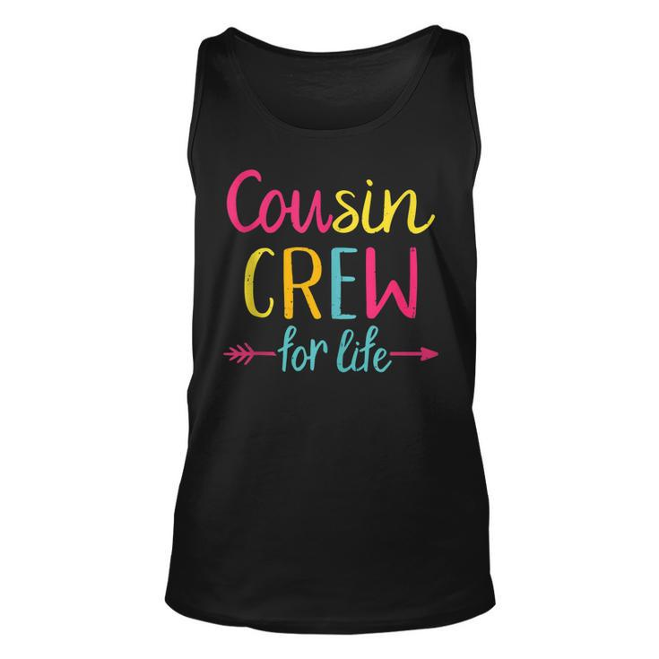 Cousin Crew For Life Family Matching Adult N Kids Funny  Unisex Tank Top