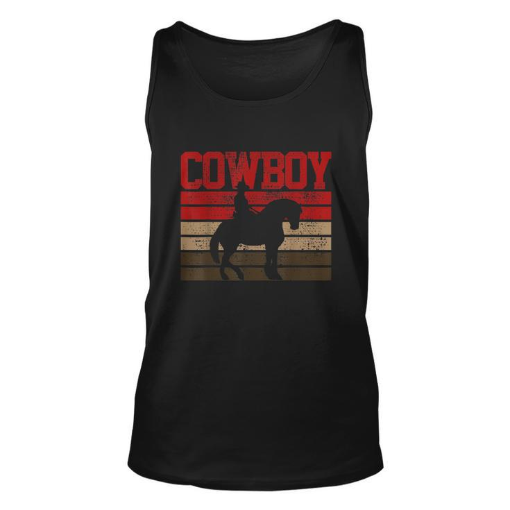 Cowboy Rodeo Horse Gift Country Unisex Tank Top