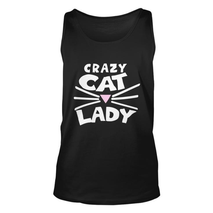 Crazy Cat Lady Long Funny Gift Cute Cat Graphic Design Printed Casual Daily Basic Unisex Tank Top