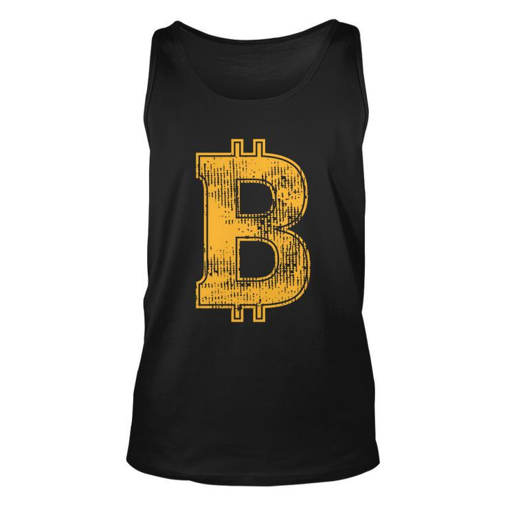 Cryptocurrency Funny Bitcoin B S V G Shirt Unisex Tank Top