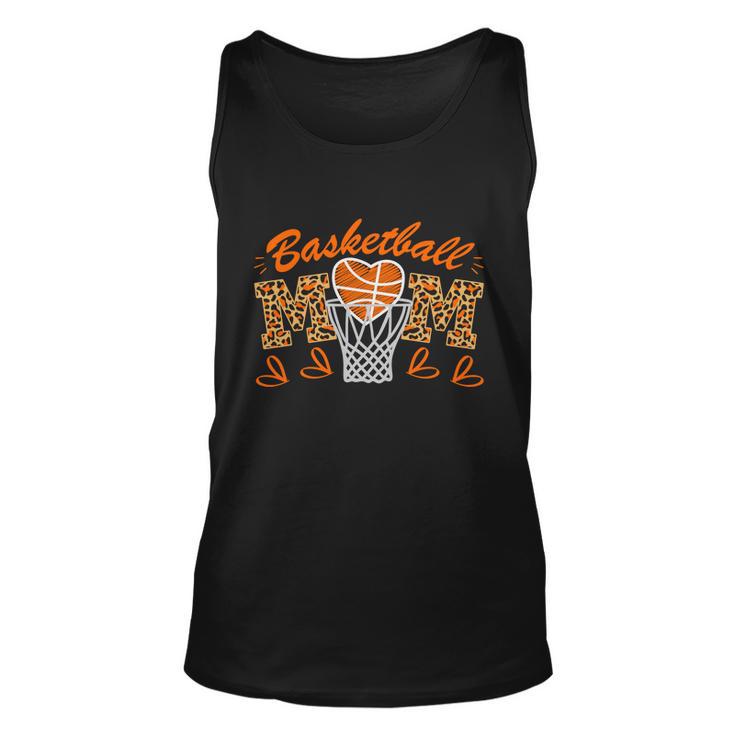 Cute Basketball Mom Retro Distressed Basketball Hoop Basketball Mom Unisex Tank Top