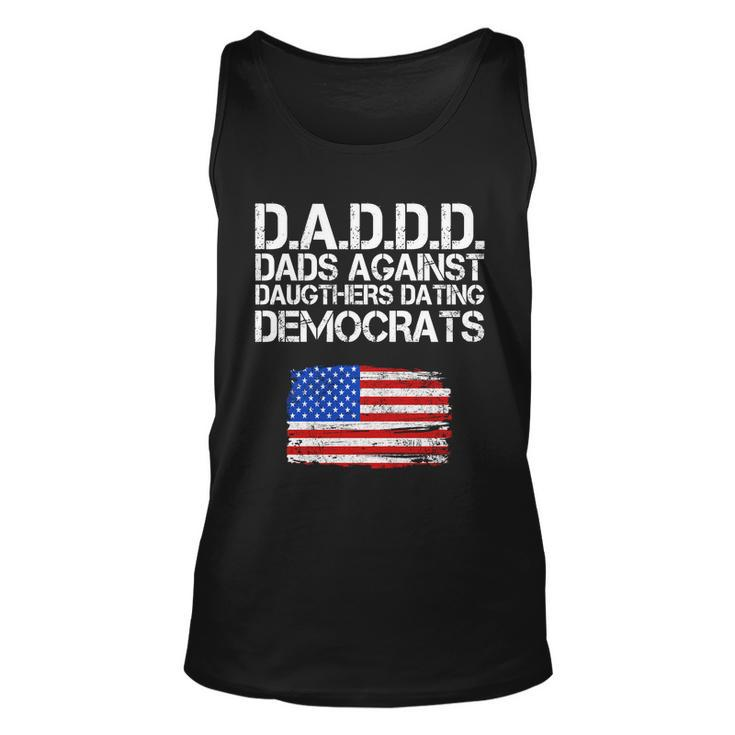 Daddd Dads Against Daughters Dating Democrats Tshirt Unisex Tank Top