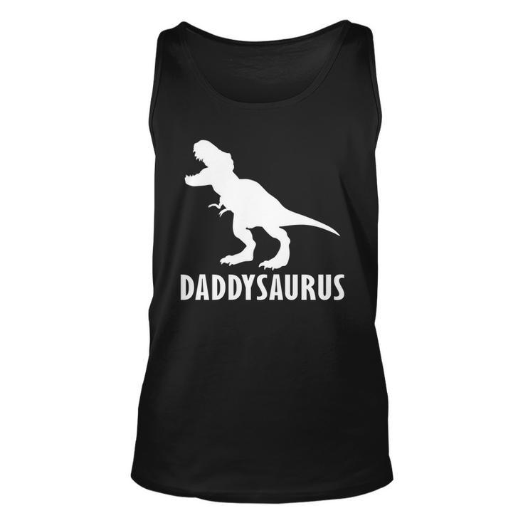 Daddysaurus Daddy Dinosaur Tshirt Unisex Tank Top