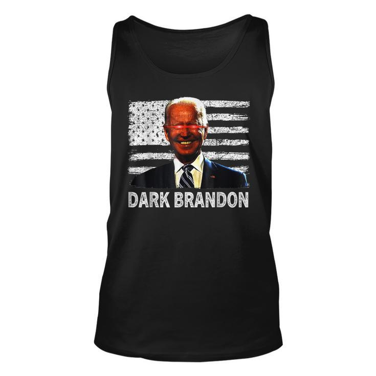 Dark Brandon Funny Biden Saving America Flag Political  Men Women Tank Top Graphic Print Unisex