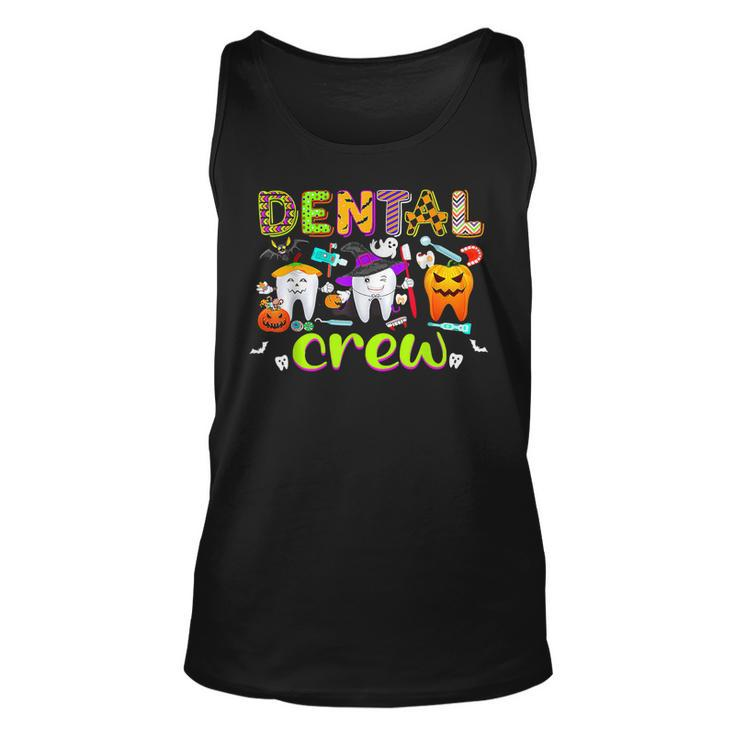 Dental Boo Crew Halloween Funny Dentist Assistant  V3 Unisex Tank Top